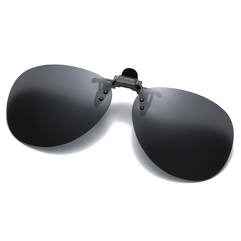 Polarized Clip On Sunglasses for women and men Rimless Anti Glare UV Protection Sunglasses for Prescription Glasses (11).jpg