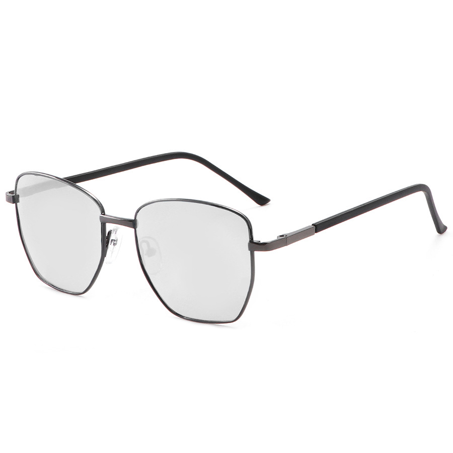 Custom Logo Hot Sell Classic Men Women Mirrored Sun Glasses Yellow Night Vision Glasses Women Candy Color Wholesale Sunglasses