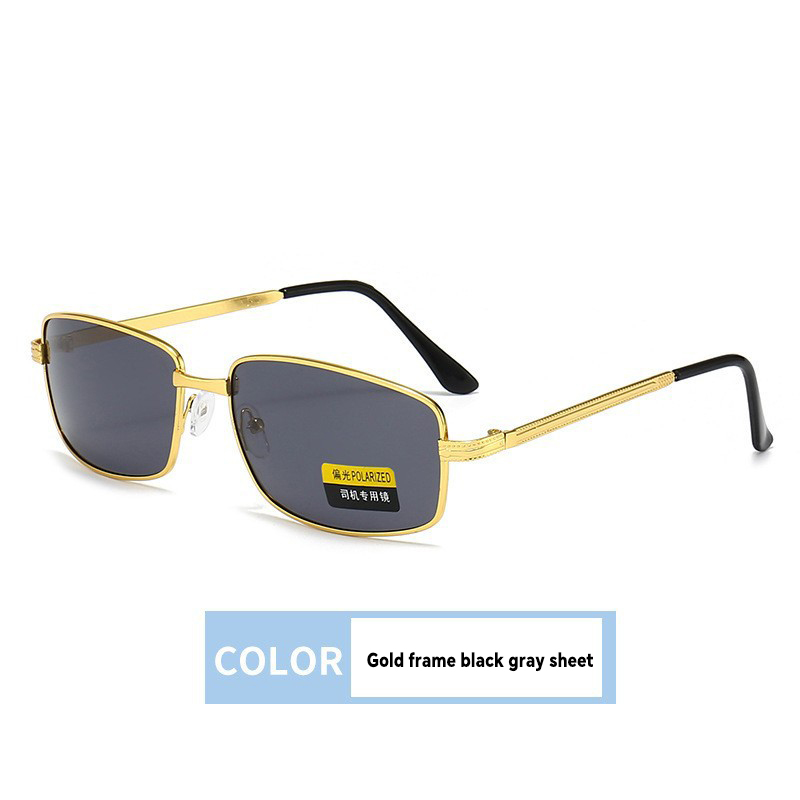 Metal Mens Sunglasses Polarized UV400 Protection for Driving Fishing Hiking Golf Everyday Use Rectangular Sunglasses (2).jpg