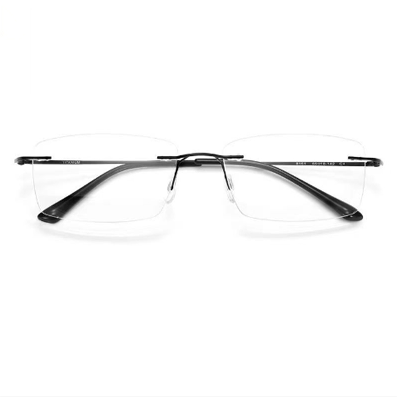 Wholesale Rimless Superelastic flexible leg fashion business style reading glasses
