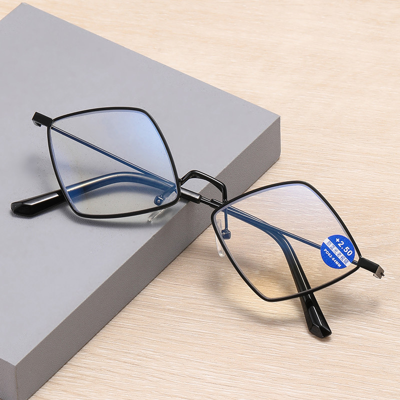 Modern Retro Vintage Reading Glasses Cheater Glasses Clear Lens with Blue Light Blocking protection for Women Men