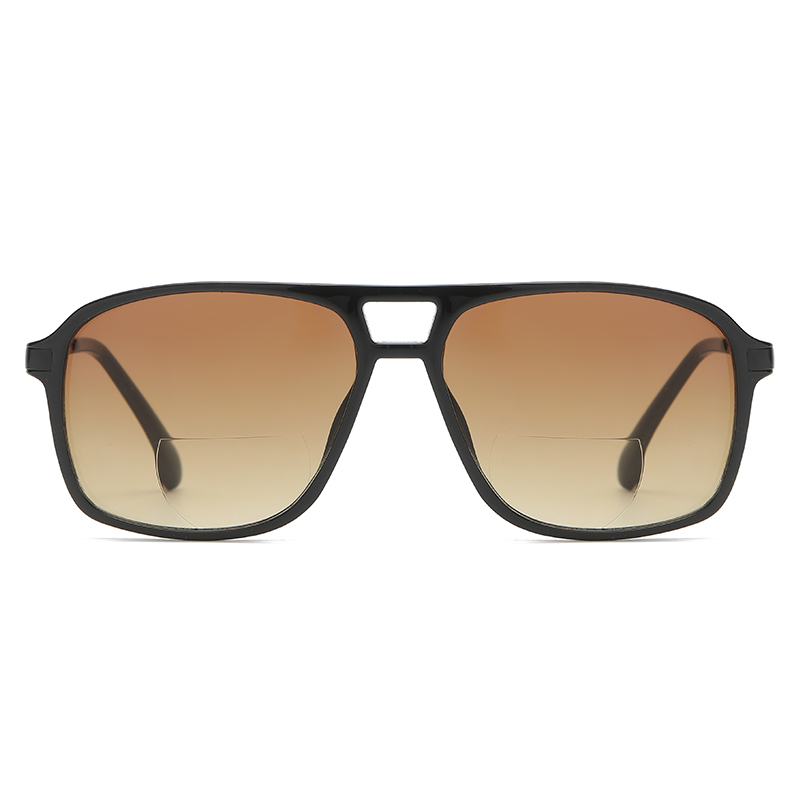 TR90 Frame Bifocal Reading Glasses UV400 Protection Sunglasses Blue Light Blocking Sun Readers Shades for Men