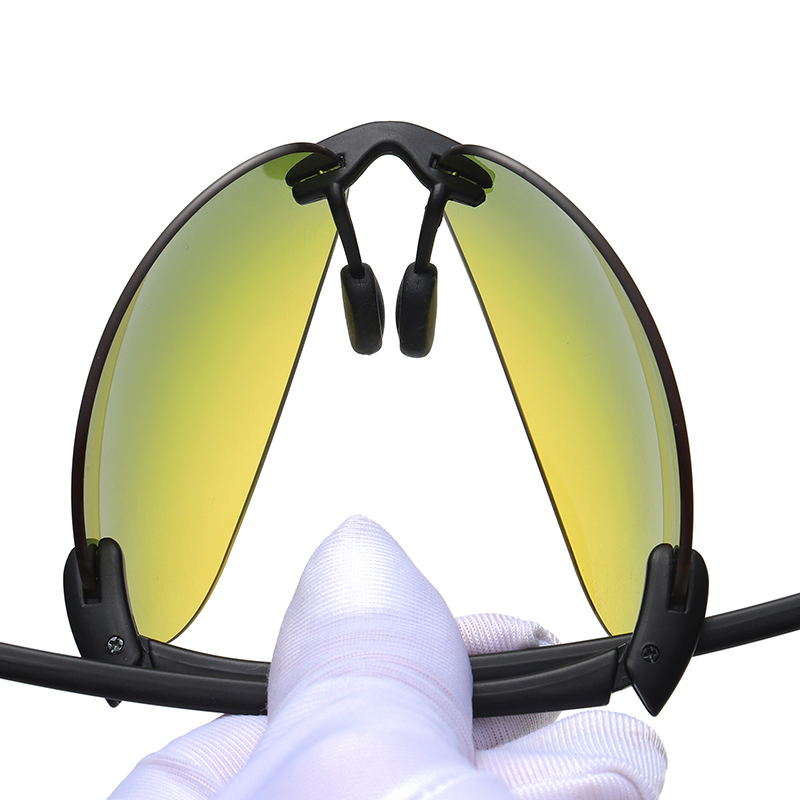 The Yellow-Green Day and Night Dual-Use Glasses