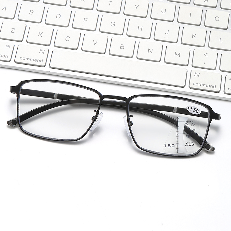 Men`s presbyopia glasses good quality durable reading glasses blue light blocking photochromic glasses