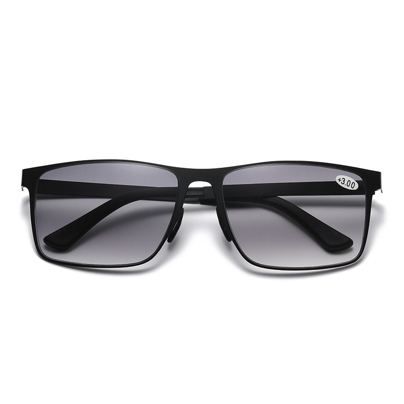 Progressive Multifocus Reading Glasses for Women Men UV Protection Multifocal Sunglasses Tri-Focal Reader Outdoor Sunglasses