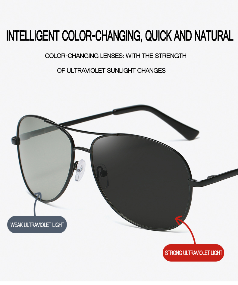 Polarized Photochromic Driving Sunglasses For Men Women Outdoor Driving Cycling Fishing 100% UV400 Protection Eyewear  (8).jpg
