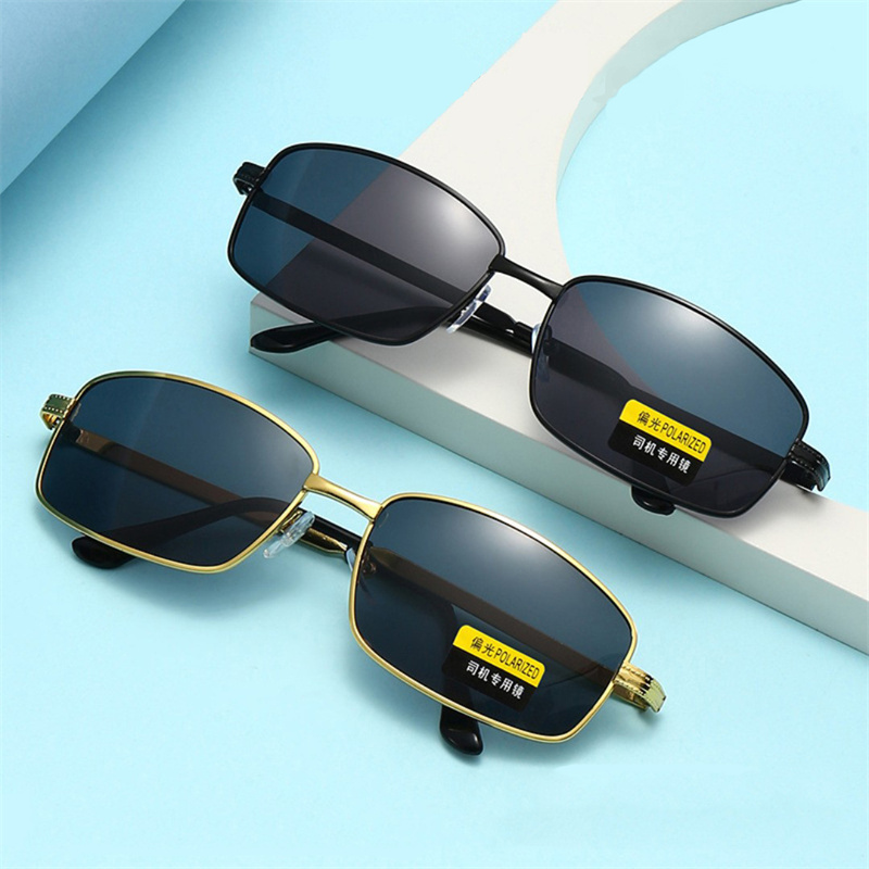 Metal Mens Sunglasses Polarized UV400 Protection for Driving Fishing Hiking Golf Everyday Use Rectangular Sunglasses (11).jpg