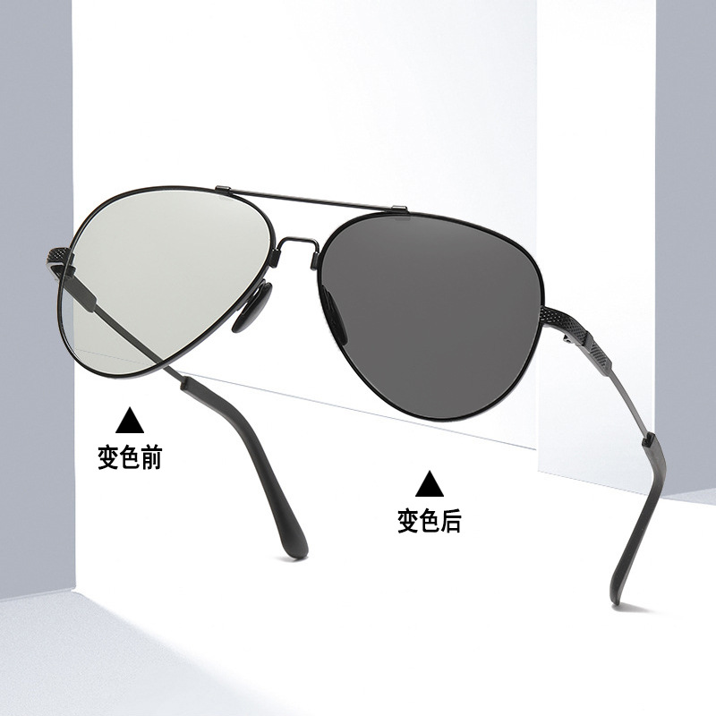 Polarized Photochromic Sunglasses for Men - UV Protection and Lightweight Sun Glasses for Driving Fishing