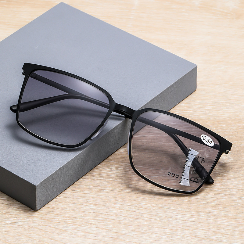 Progressive Multifocal Reading Sunglasses for Women Men UV Protection Trifocal Sun Readers