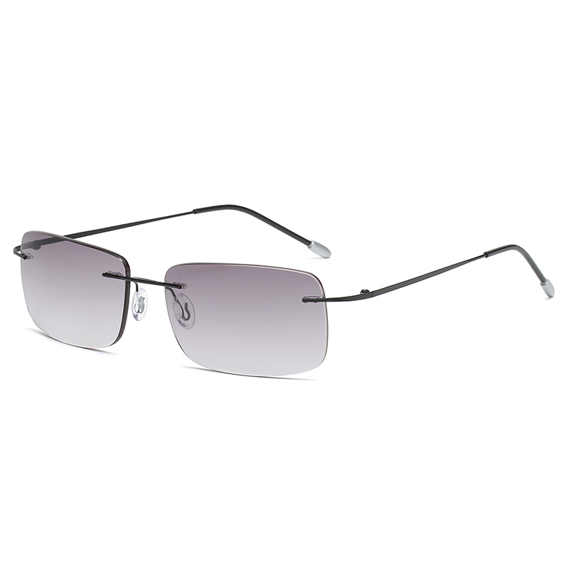 Rimless Bifocal Sunglasses, Bi-Focal x1.0x1.5 x2.0 x2.5x3.0x3.5x4.0 Magnifications, Reader Sunglasses, UV Protection (3).jpg