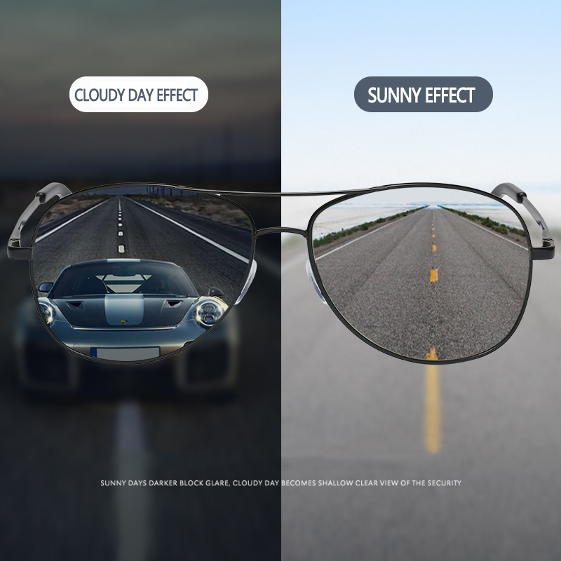 Polarized Photochromic Driving Sunglasses For Men Women Outdoor Driving Cycling Fishing 100% UV400 Protection Eyewear  (2).jpg
