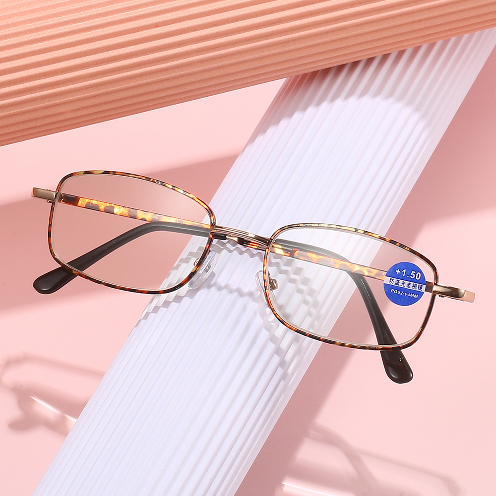 Fashionable unique high quality reading glasses with blue light protection retro round reading glasses