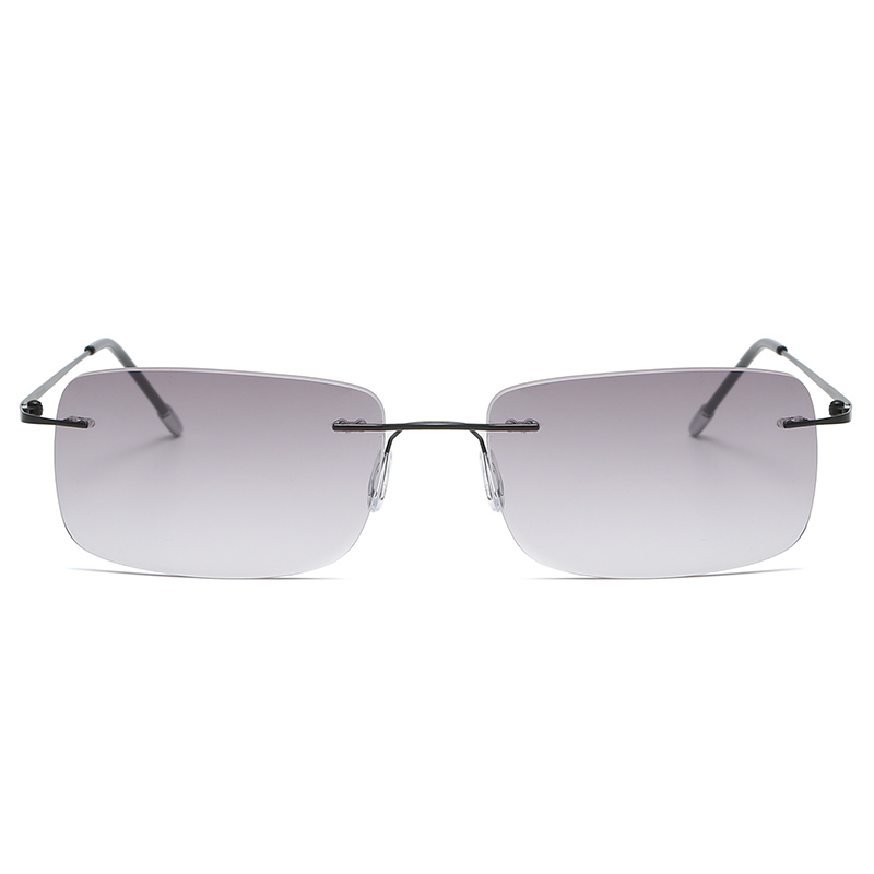 Rimless Bifocal Sunglasses,...