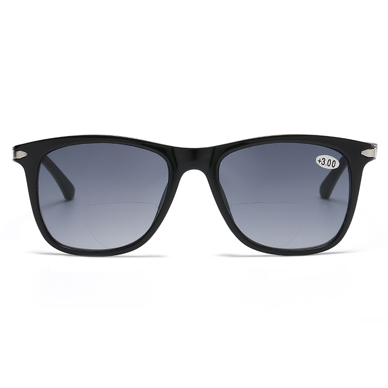Bifocal Reading Sunglasses for Men and Women TR Frame Outdoor Sun Reader UV Protection
