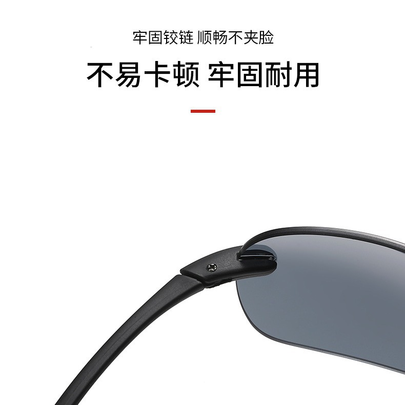 TR90 Rimless Mirror Sunglasses Polarized Men Running Cycling Fishing Golf Driving Shades Sun Glasses  (4).jpg