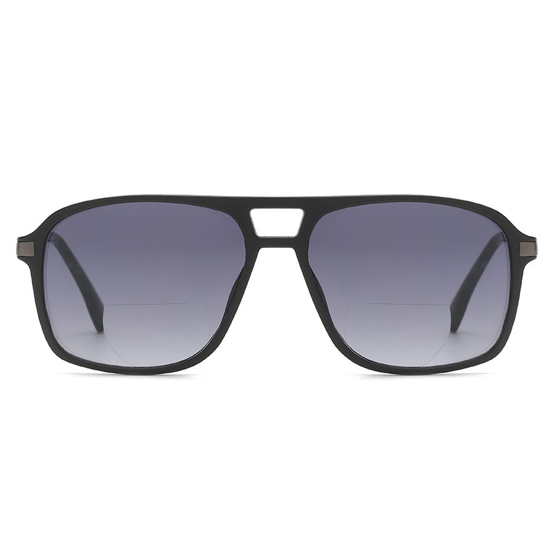 TR90 Frame Bifocal Reading Glasses UV400 Protection Sunglasses Blue Light Blocking Sun Readers Shades for Men