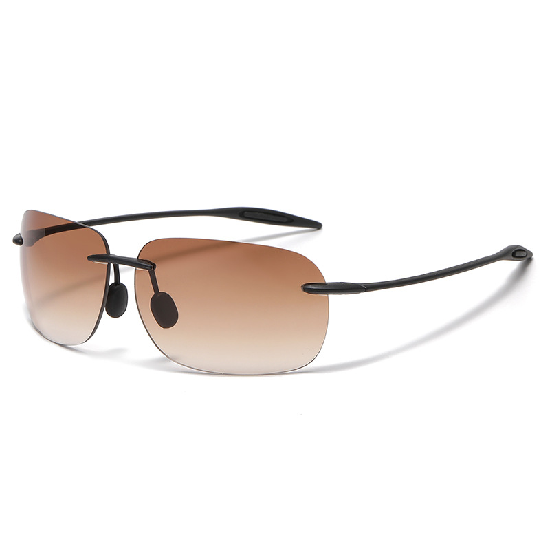 TR90 Rimless Mirror Sunglas...