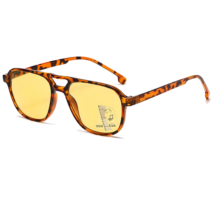 Fashion Woman's Transition Photochromic Reading Glasses Women Anti-Blue Light Glasses Full Frame Eyewear Female